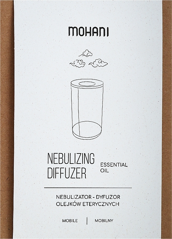 Розпилювач-дифузор ефірної олії, переносний - Mohani Nebulizer — фото N2