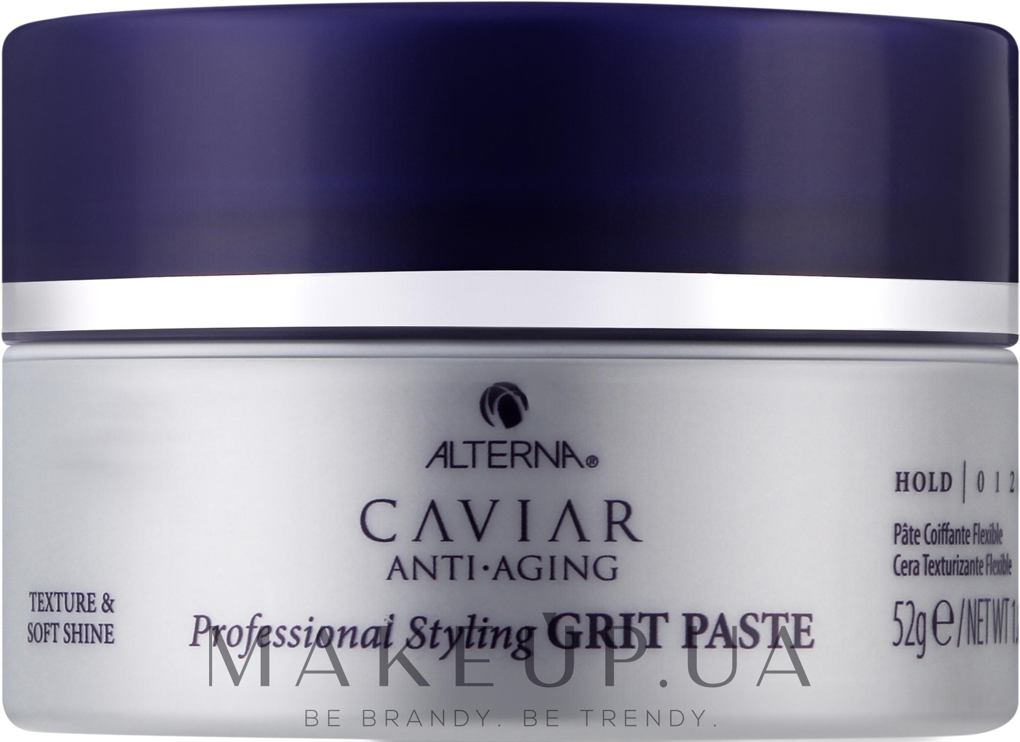 Текстурувальна паста для укладання волосся, з екстрактом чорної ікри - Alterna Caviar Style Grit Flexible Texturizing Paste — фото 52g