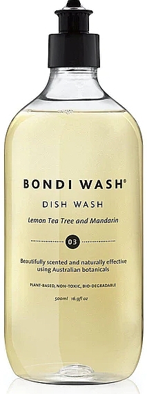 Средство для мытья рук "Чайное дерево и мандарин" - Bondi Wash Dish Wash Lemon Tea Tree & Mandarin  — фото N1