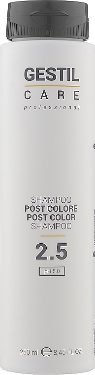 Шампунь для фарбованого волосся - Gestil Post Color Shampoo — фото N1