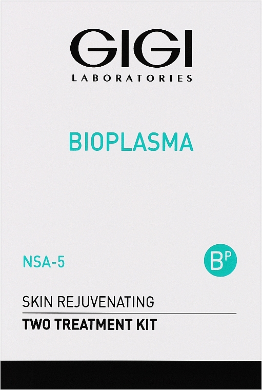 Набір, 6 продуктів - Gigi Bioplasma Skin Rejuvenating Two Treatment Kit — фото N1