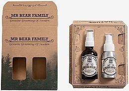 Парфумерія, косметика Набір - Mr Bear Family Beard Woodland Kit (fluid/60ml+balm/50ml)