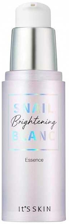 Освітлювальна есенція для обличчя з муцином равлика - It`s Skin Snail Blanc Brightening Essence — фото N2