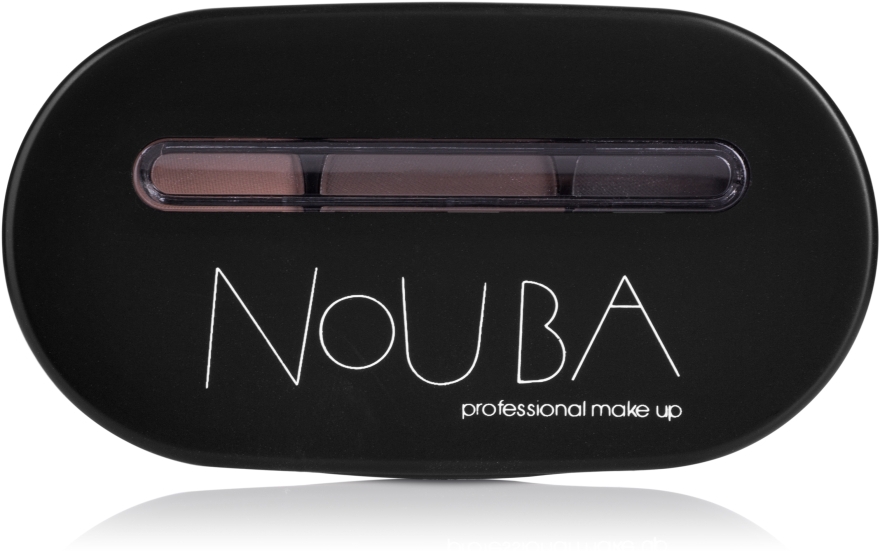Косметический набор для бровей - NoUBA Eyebrow Powder Kit — фото N2