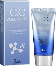 Живильний СС-крем з колагеном - Ekel Collagen CC Cream SPF50+ PA+++ — фото N2