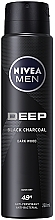 Дезодорант-антиперспірант спрей для чоловіків - NIVEA MEN Deep Antiperspirant Deodorant Spray — фото N2