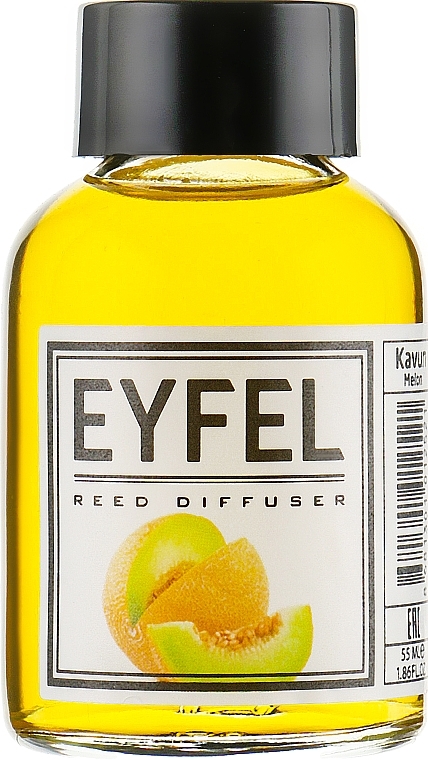 ПОДАРОК! Аромадиффузор "Дыня" - Eyfel Perfume Reed Diffuser Melon — фото N2