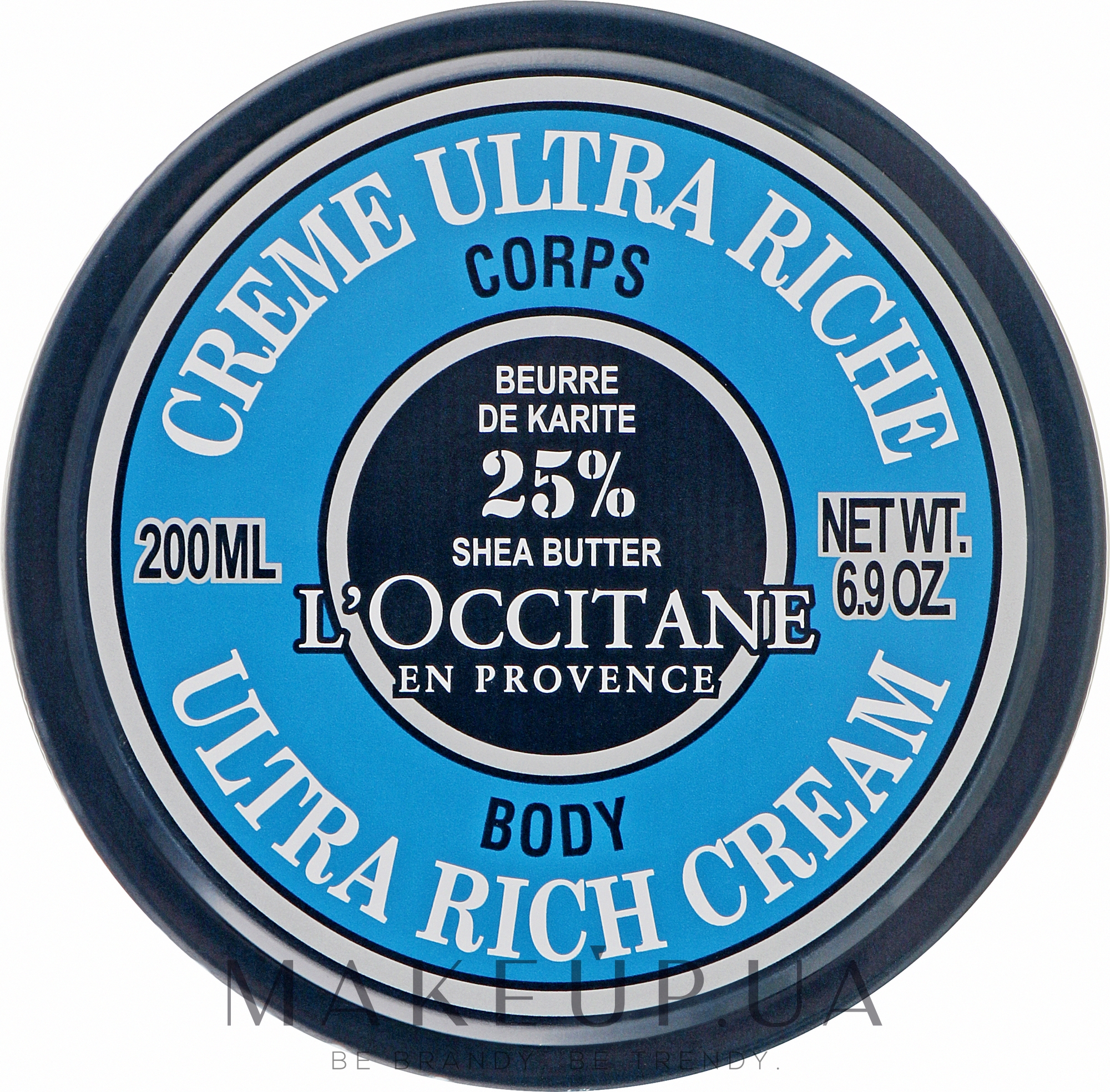 Крем для тіла - L'occitane Shea Butter Ultra Rich Body Cream — фото 200ml