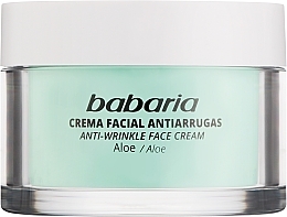 Крем для обличчя з алое вера - Babaria Aloe Facial Wrinkle Cream — фото N1