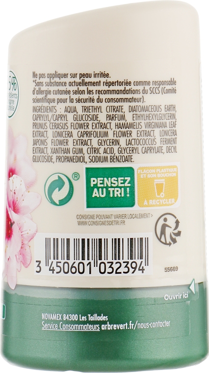 Дезодорант с экстрактами цветов вишни и гамамелиса - L'Arbre Vert Deodorant  — фото N2