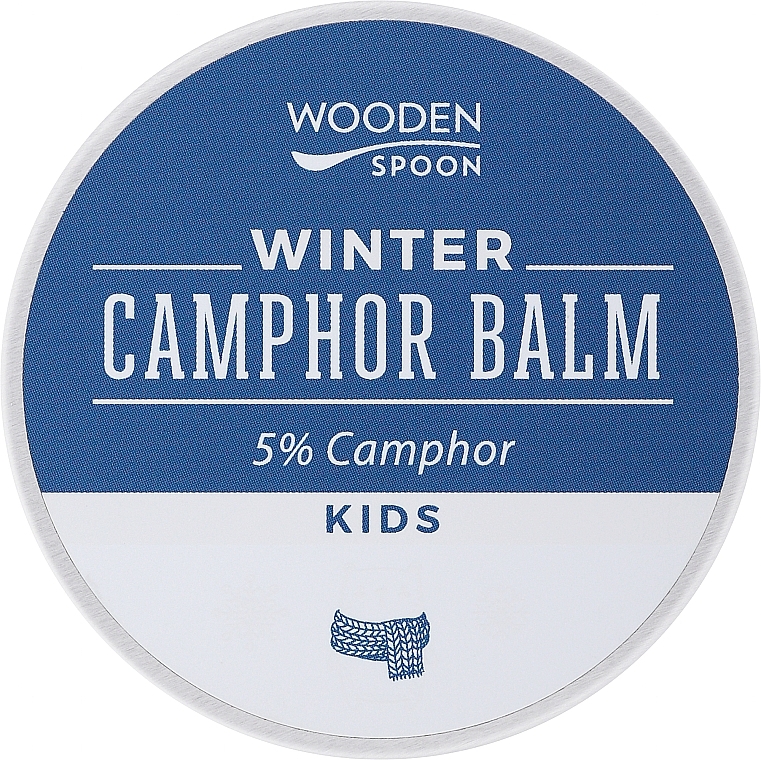 Бальзам для тела - Wooden Spoon Winter Camphor Balm For Kids — фото N1