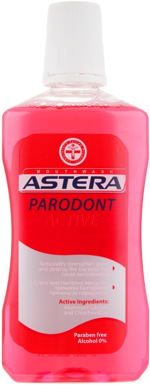 Ополаскиватель для полости рта - Astera Parodont Active — фото N1