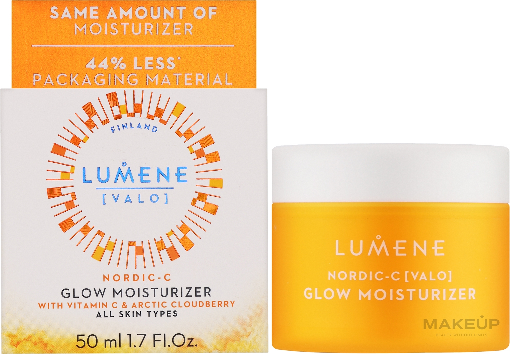 Увлажняющий крем для лица - Lumene Valo Nordic-C Glow Moisturizer — фото 50ml