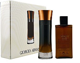 Парфумерія, косметика Giorgio Armani Armani Code Profumo - Набір (edp/110ml + gel/200ml)