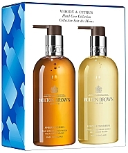 Molton Brown Woody & Citrus Hand Care Collection - Набор (hand/wash/2x300ml) — фото N1