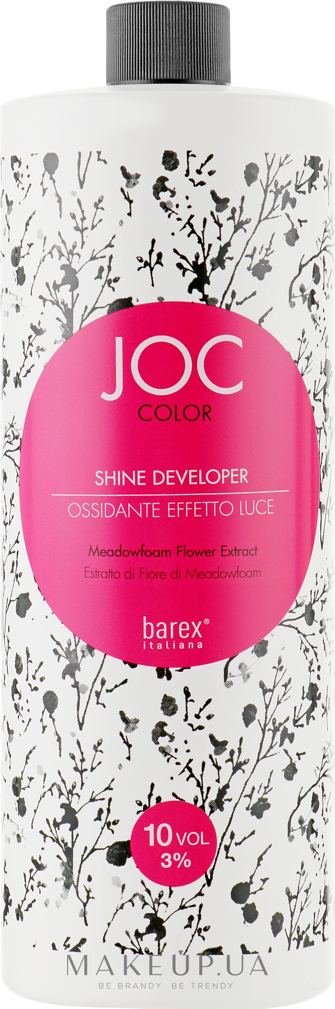 Окислительная эмульсия 3% - Barex Italiana Joc Color Line Oxygen — фото 1000ml