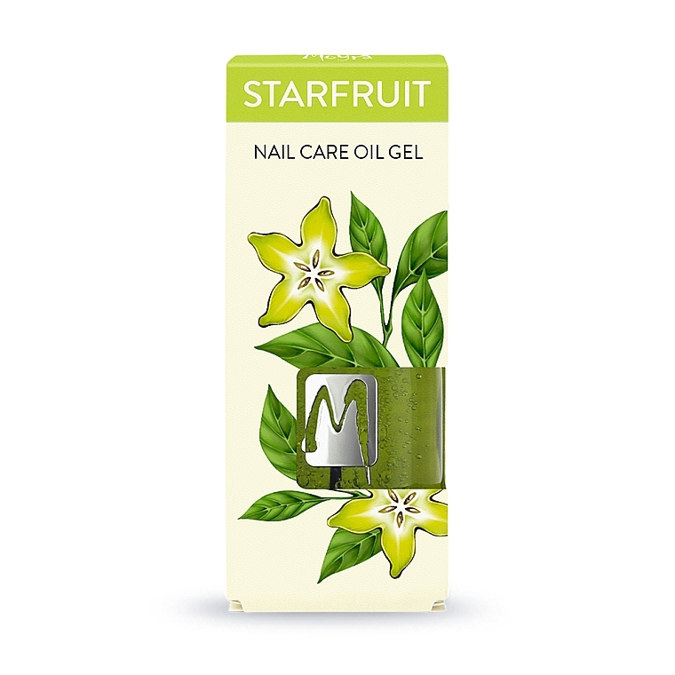 Олія-гель для догляду за нігтями "Карамбола" - Moyra Nail Care Oil Gel Starfruit — фото N1