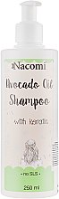 Шампунь для волосся - Nacomi Natural With Keratin & Avocado Oil Shampoo — фото N3