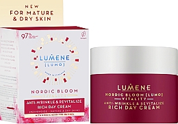 Денний крем проти зморщок - Lumene Nordic Bloom Vitality Anti-Wrinkle & Revitalize Rich Day Cream — фото N2