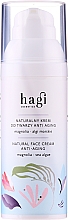 Натуральний крем для обличчя - Hagi Natural Face Cream Anti-aging — фото N3