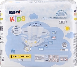 Підгузки для дітей "Kids Junior Extra", 15+ кг - Seni — фото N1