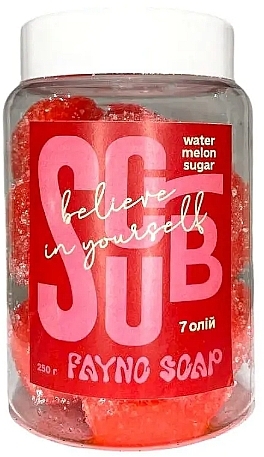 Скраб для тела "Watermelon Sugar" - Fayno Soap Scrub — фото N1