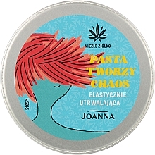 Паста для волосся гнучкої фіксації - Joanna Nice Weed Hair Paste — фото N1