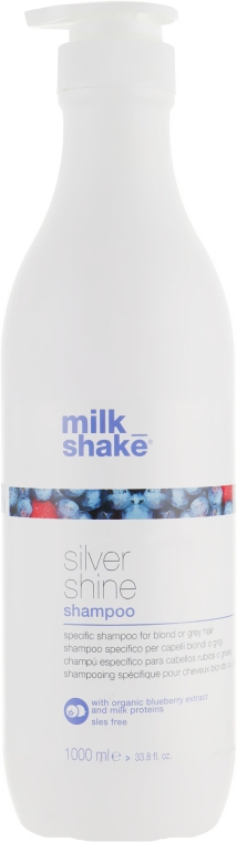 Шампунь для світлого волосся - Milk_Shake Silver Shine Shampoo — фото N3