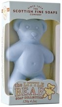 Парфумерія, косметика Мило у формі блакитного ведмедика - Scottish Fine Soaps The Collection Soap
