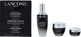 Духи, Парфюмерия, косметика Набор - Lancome Advanced Genifique Face Care Set (conc/100 ml + eye/cr/15 ml + n/cr/50 ml)