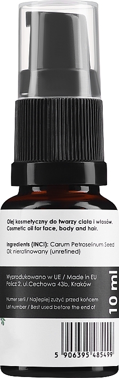 Олія насіння петрушки для обличчя й тіла - Your Natural Side Precious Oils Parsley Seed Oil (з дозатором) — фото N2