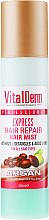 Духи, Парфюмерия, косметика Восстанавливающий мист для волос - VitalDerm Argan Express Hair Repair Mist