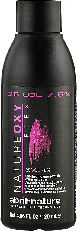 Окислювач для волосся 7.5% 25 VOL - Abril Et Nature Nature Oxy Plex Hydrogen Peroxide Cream — фото N1