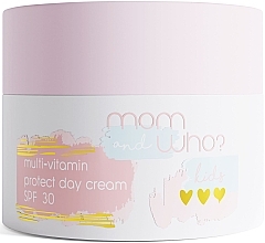 Парфумерія, косметика Мультивітамінний дитячий денний крем - Mom And Who Kids Multi-Vitamin Protect Day Cream SPF30