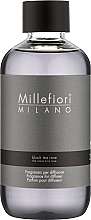 Наповнення для аромадифузора «Black Tea Rose» - Millefiori Milano Natural Diffuser Refill — фото N1