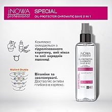 Масло-протектор 2 в 1 для волос - JNOWA Professional Special Oil Chromatic Save — фото N2