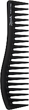 Духи, Парфюмерия, косметика Волнистая расческа для нанесения геля, 18 см, черная - Janeke Professional Wavy Comb For Gel Application