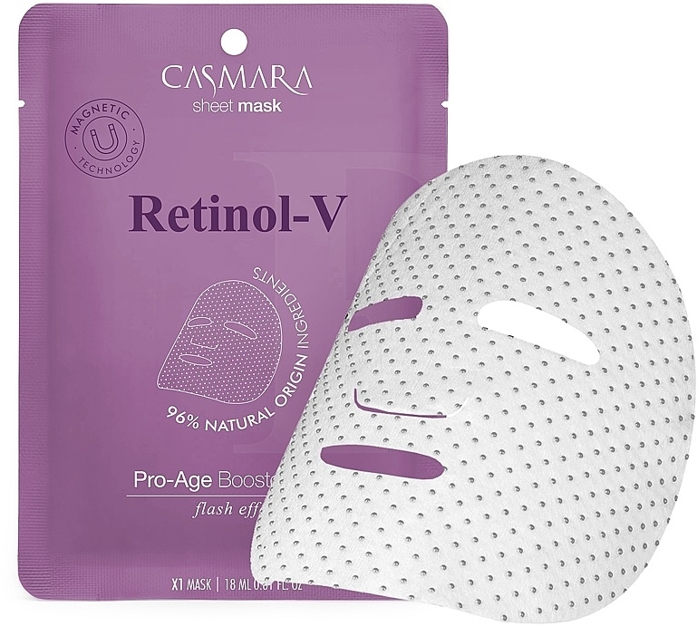 Маска-бустер с ретинолом - Casmara Retinol-V Pro-Age Booster Mask — фото N2