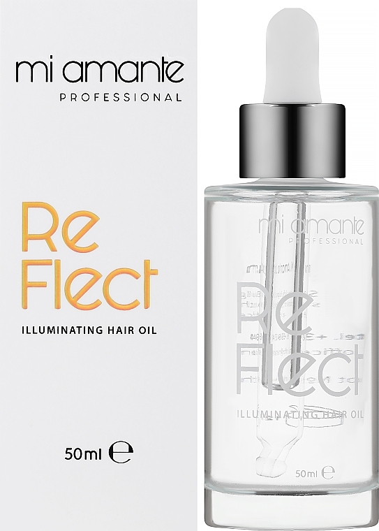 Осветляющее масло для волос - Mi Amante Professional ReFlect Illuminating Hair Oil — фото N1
