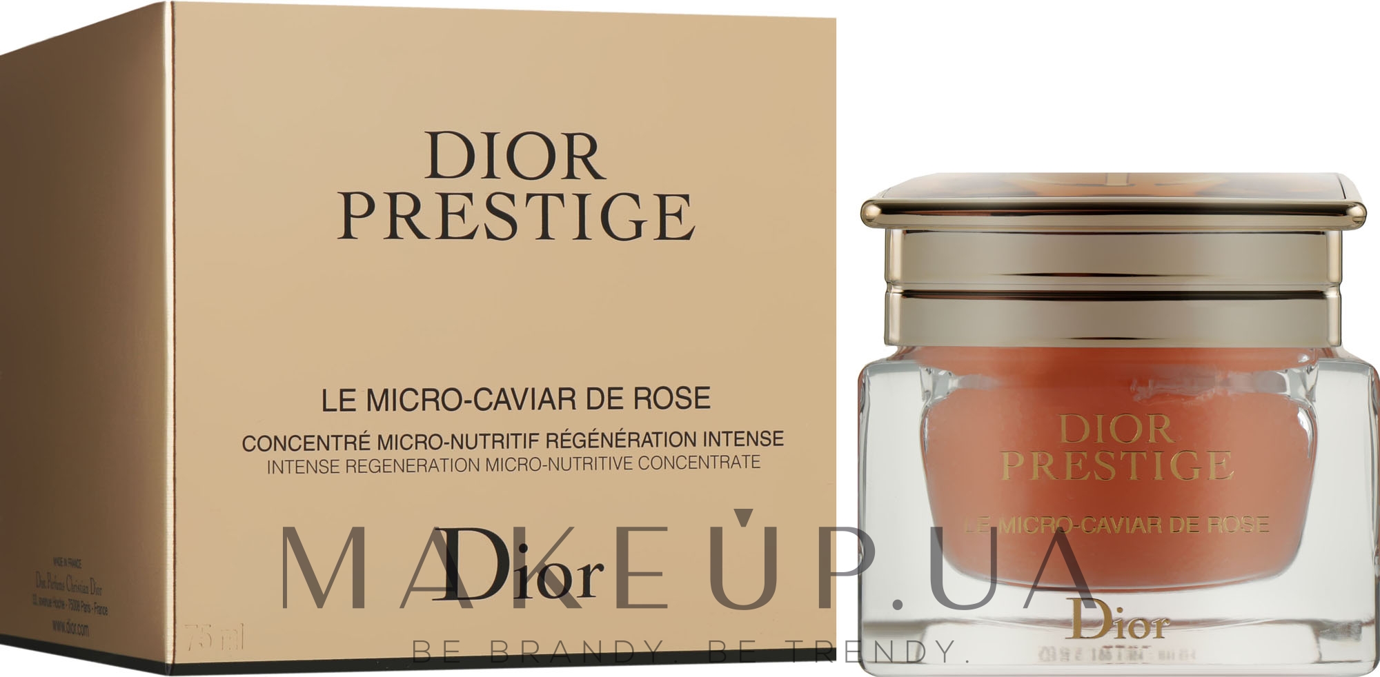 Восстанавливающая сыворотка для лица с Гранвильской розой - Dior Prestige Le Micro-Caviar de Rose — фото 75ml