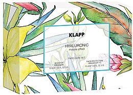 Духи, Парфюмерия, косметика Набор - Klapp Hyaluronic Face Care Set (cr/15ml + emulsion/15ml)