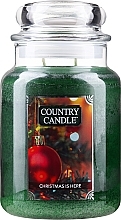 Духи, Парфюмерия, косметика Ароматическая свеча в банке с 2 фитилями - Kringle Candle Christmas Is Here