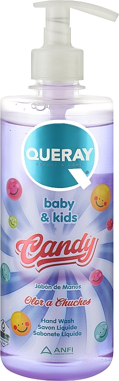 Рідке мило для рук дитяче - Queray Baby & Kids Candy Liquid Hand Soap — фото N1