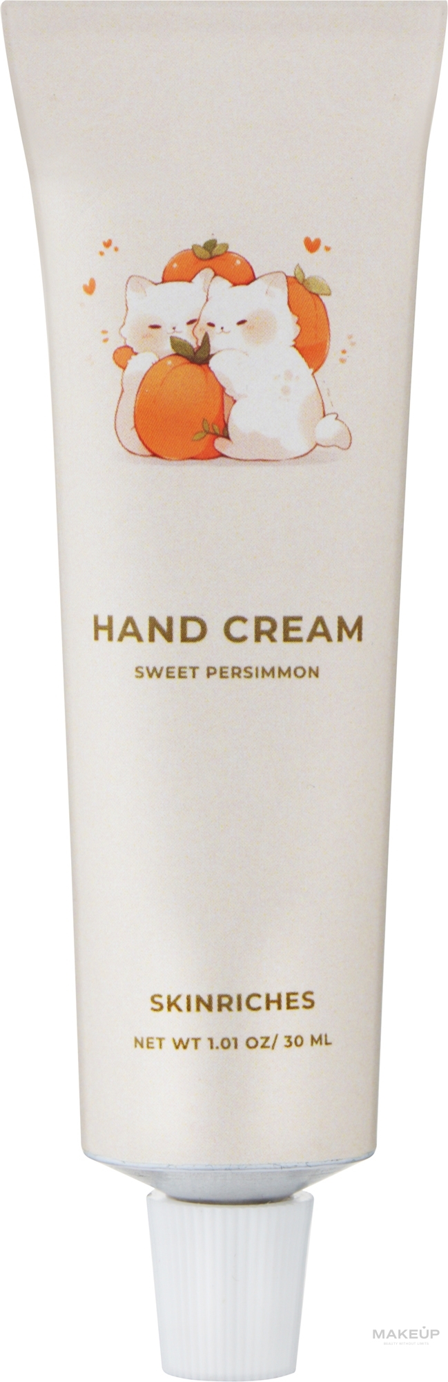 Легкий крем для рук с маслом винограда и экстрактом садовой малины - SkinRiches Hand Cream Sweet Persimmon  — фото 30ml