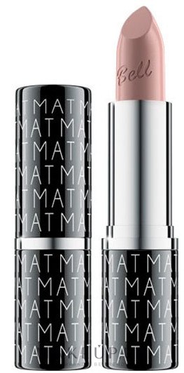 Матовая помада для губ - Bell Velvet Mat Lipstick — фото 01 - Naked Nude