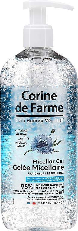 Мицеллярный гель - Corine De Farme Micellar Gel Refreshing