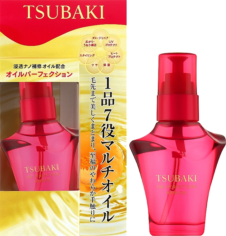 Масло для волос - Tsubaki Tsubaki Oil Perfection Hair Oil — фото N2