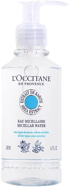 Освежающая мицеллярная вода - L'Occitane En Provence Shea Extract Micellar Water  — фото N1