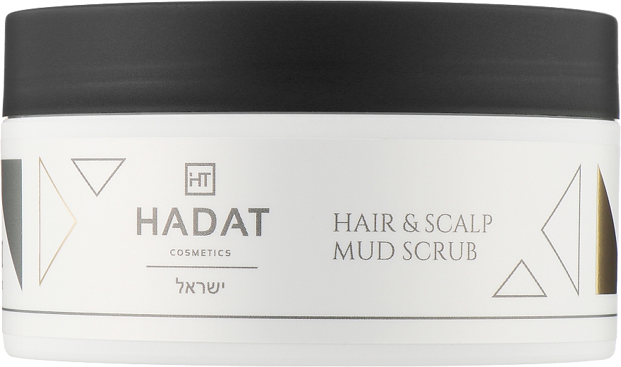 Очищающий скраб с морской солью для волос и кожи головы - Hadat Cosmetics Hair and Scap Mud Scrub — фото N1