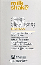 Духи, Парфюмерия, косметика Шампунь для волос - Milk Shake Deep Cleansing Shampoo (мини)